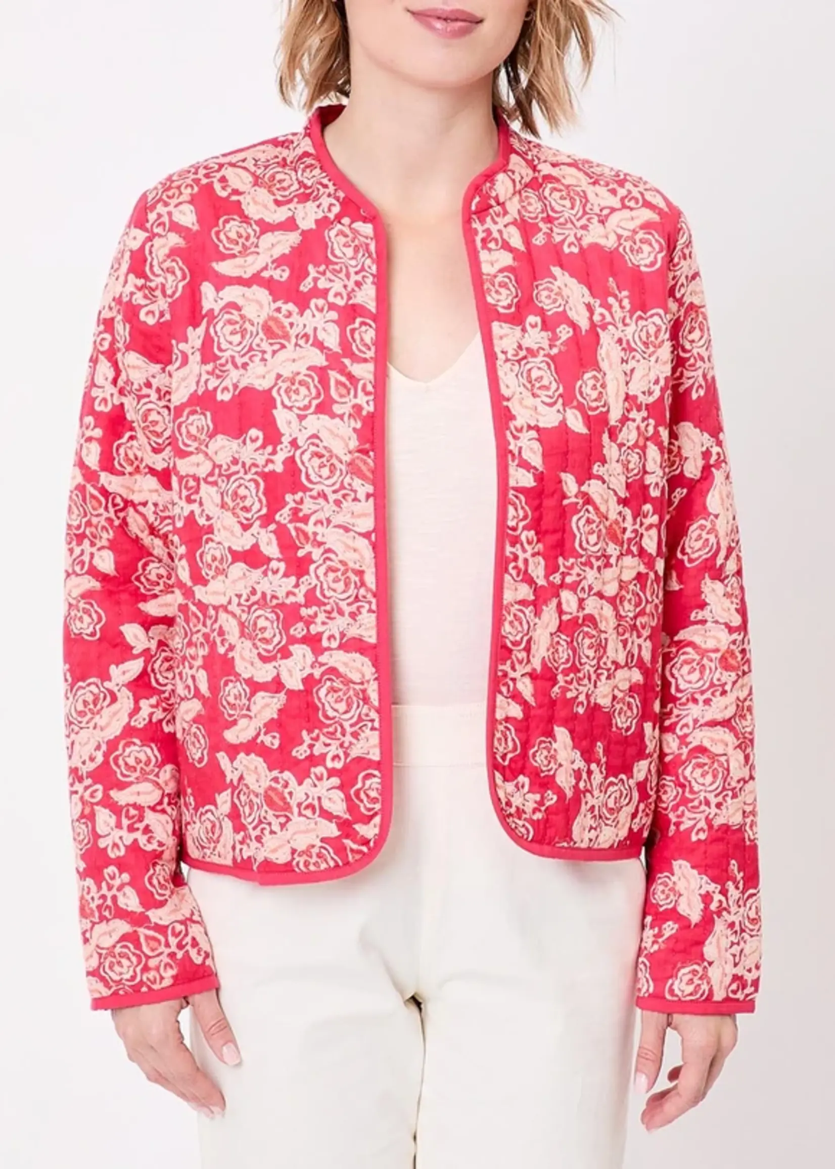 LA FIANCEE Anete Jacket Cherimane Framboise