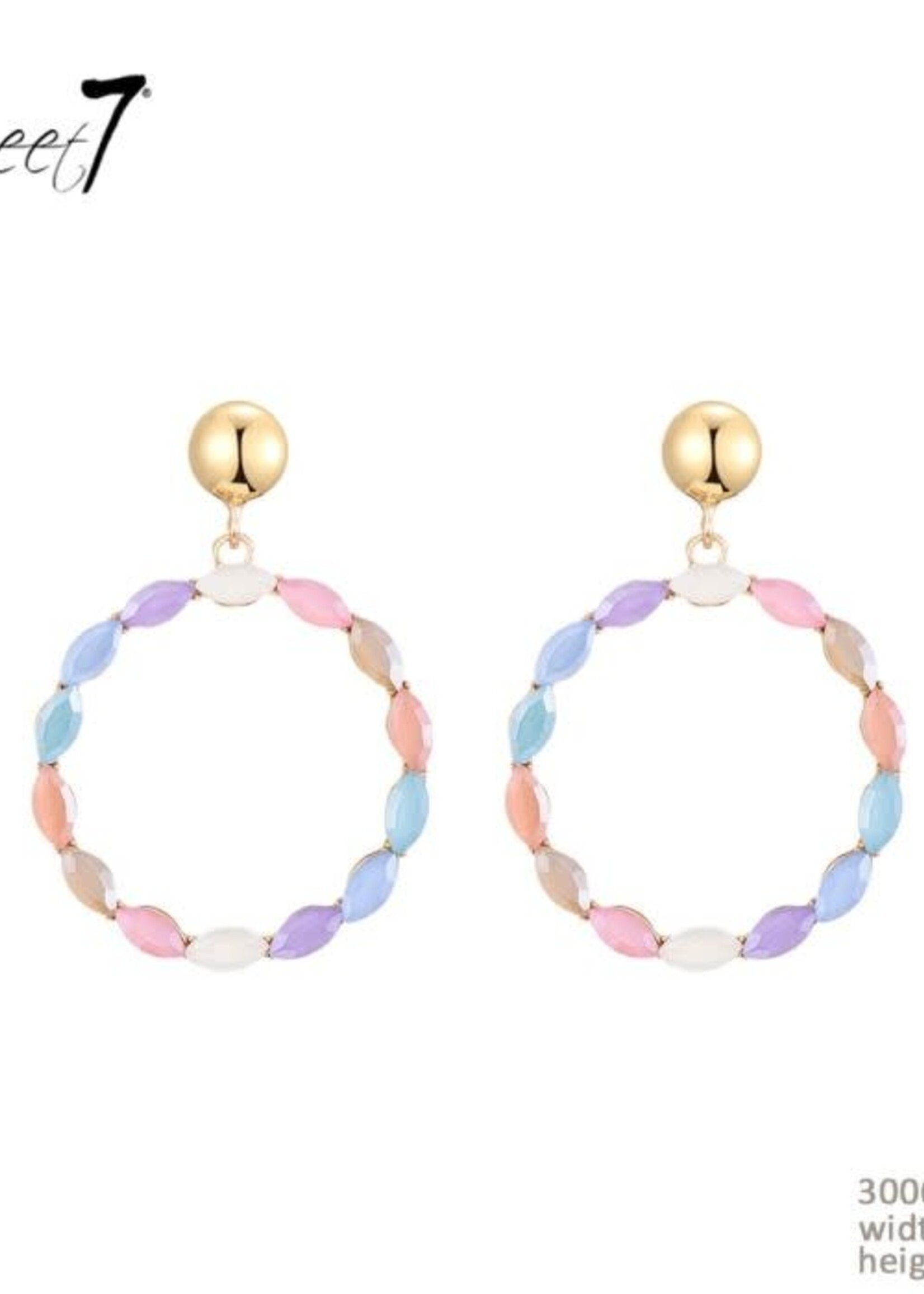 Sweet7 Oorbellen Faylin 300673925