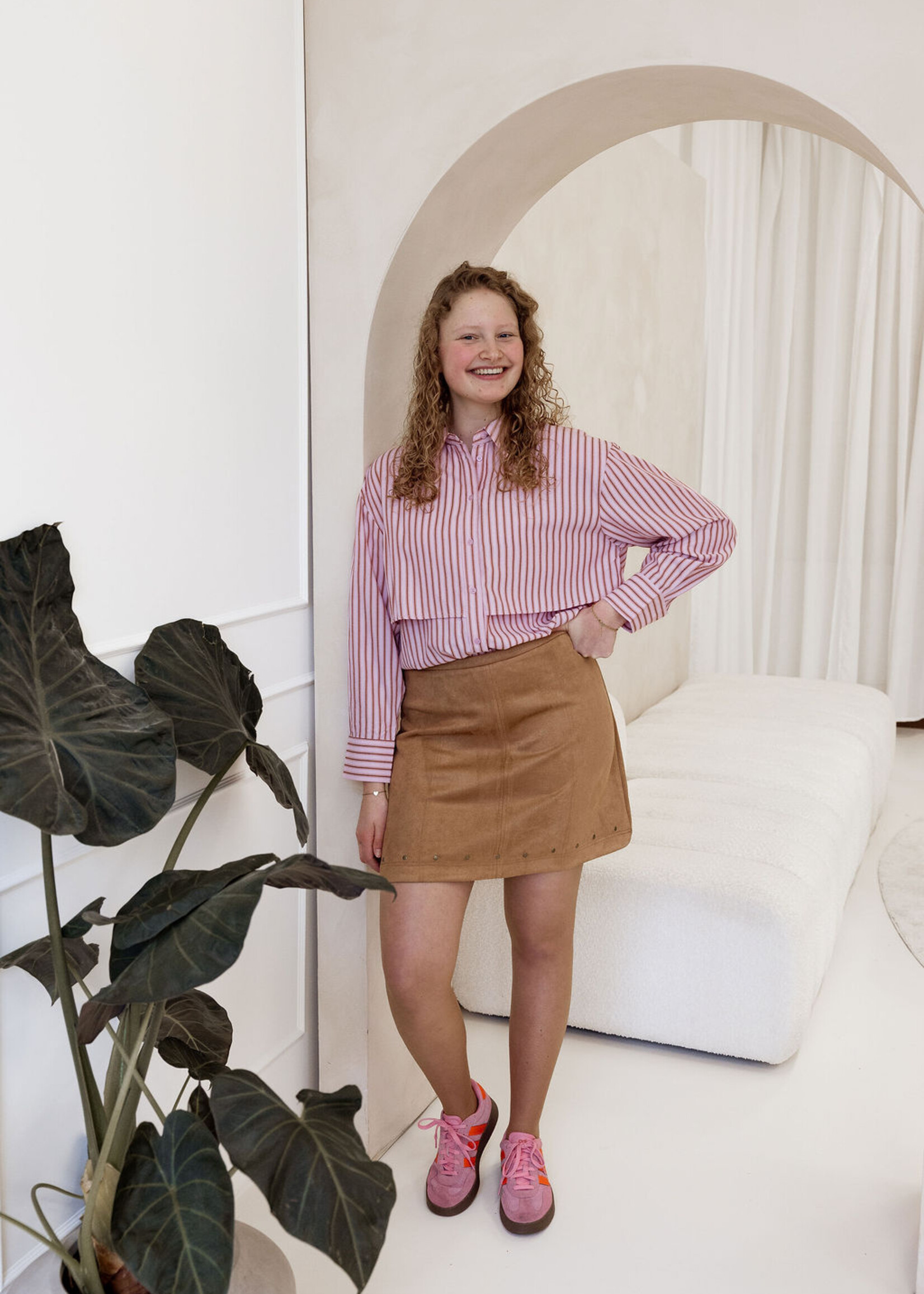 FLURESK Kia Blouse Soft Pink