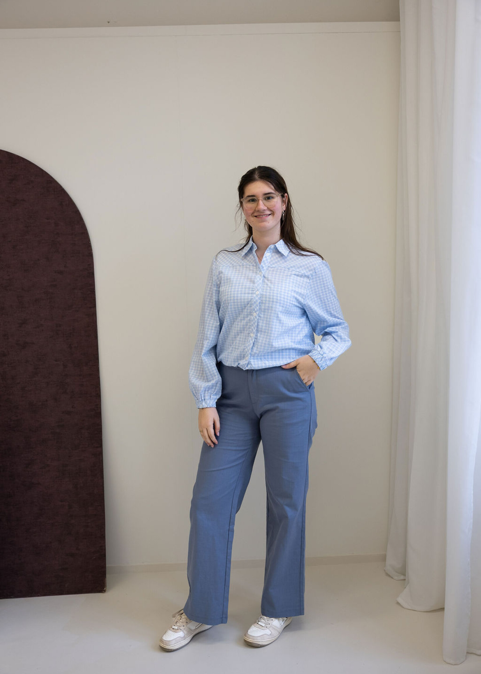 C&S The Label Padi Pants Light Jeans Blue