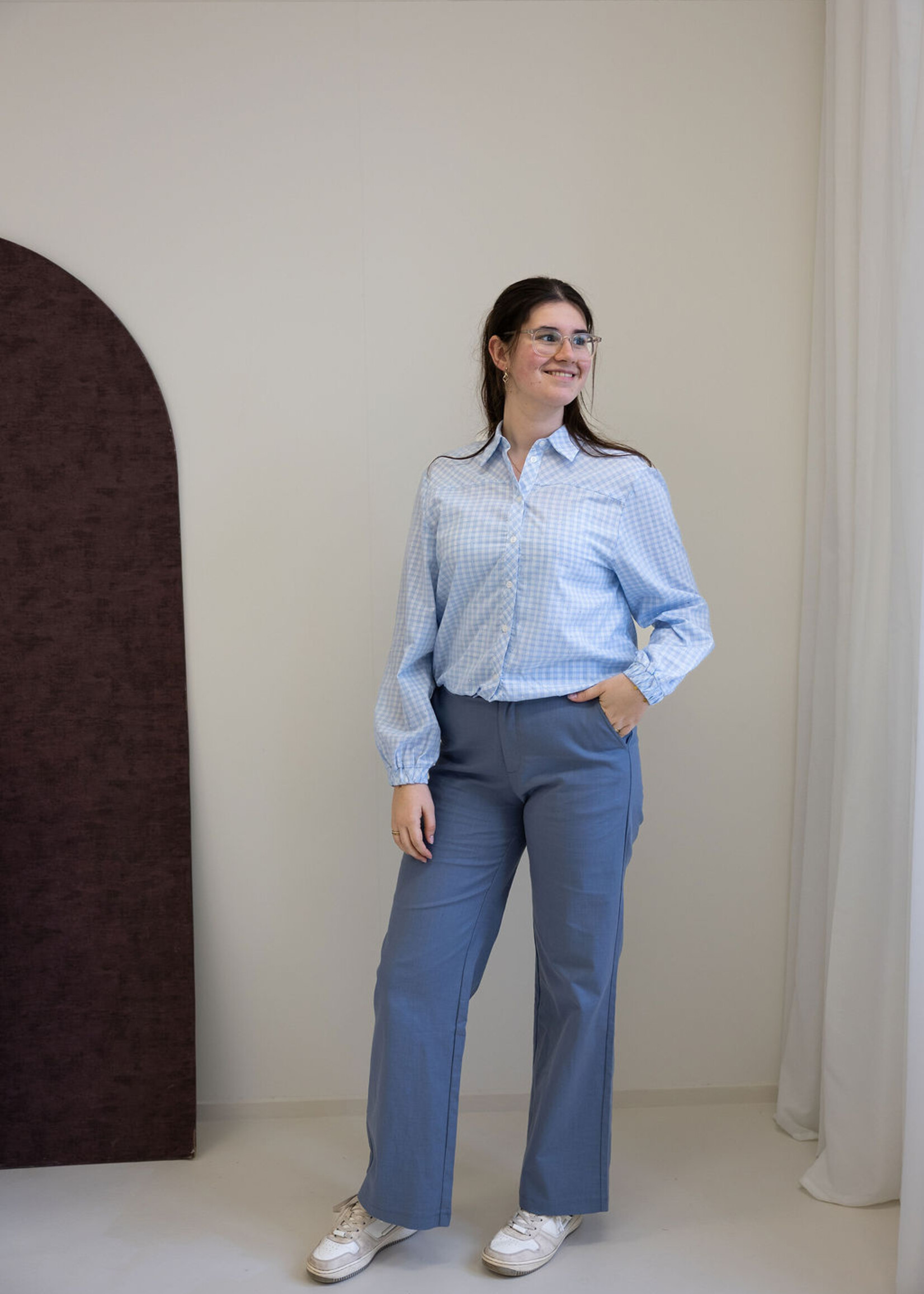 C&S The Label Padi Pants Light Jeans Blue