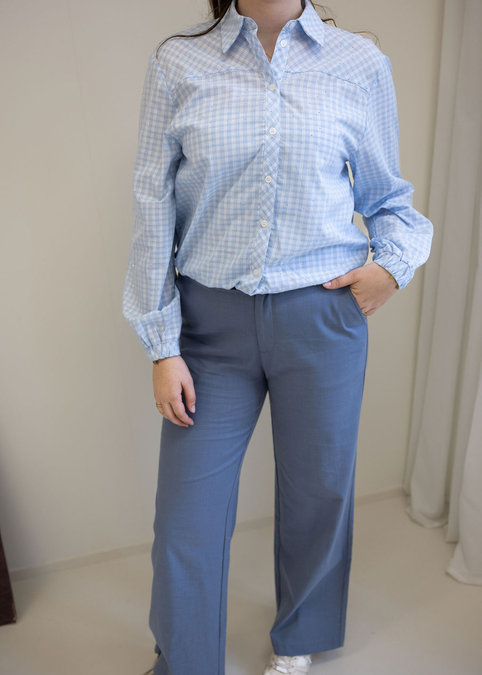 C&S The Label Padi Pants Light Jeans Blue