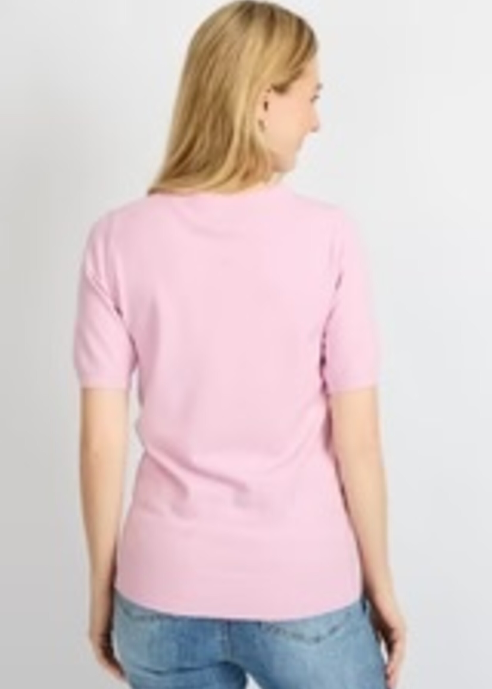 C&S The Label Kenza Knit Top Dusty Mauve