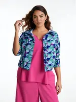 Ophilia Roma Cotton Flower Blue (alleen nog maat 3/46)