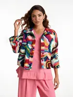 Ophilia Roma Cotton Waves Pink