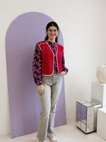 FLURESK Moa Gilet Berry Fuchsia