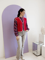 C&S The Label Priya Pants Denim Light Gray