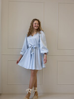 FLURESK Imara Dress Light Blue Maat 44
