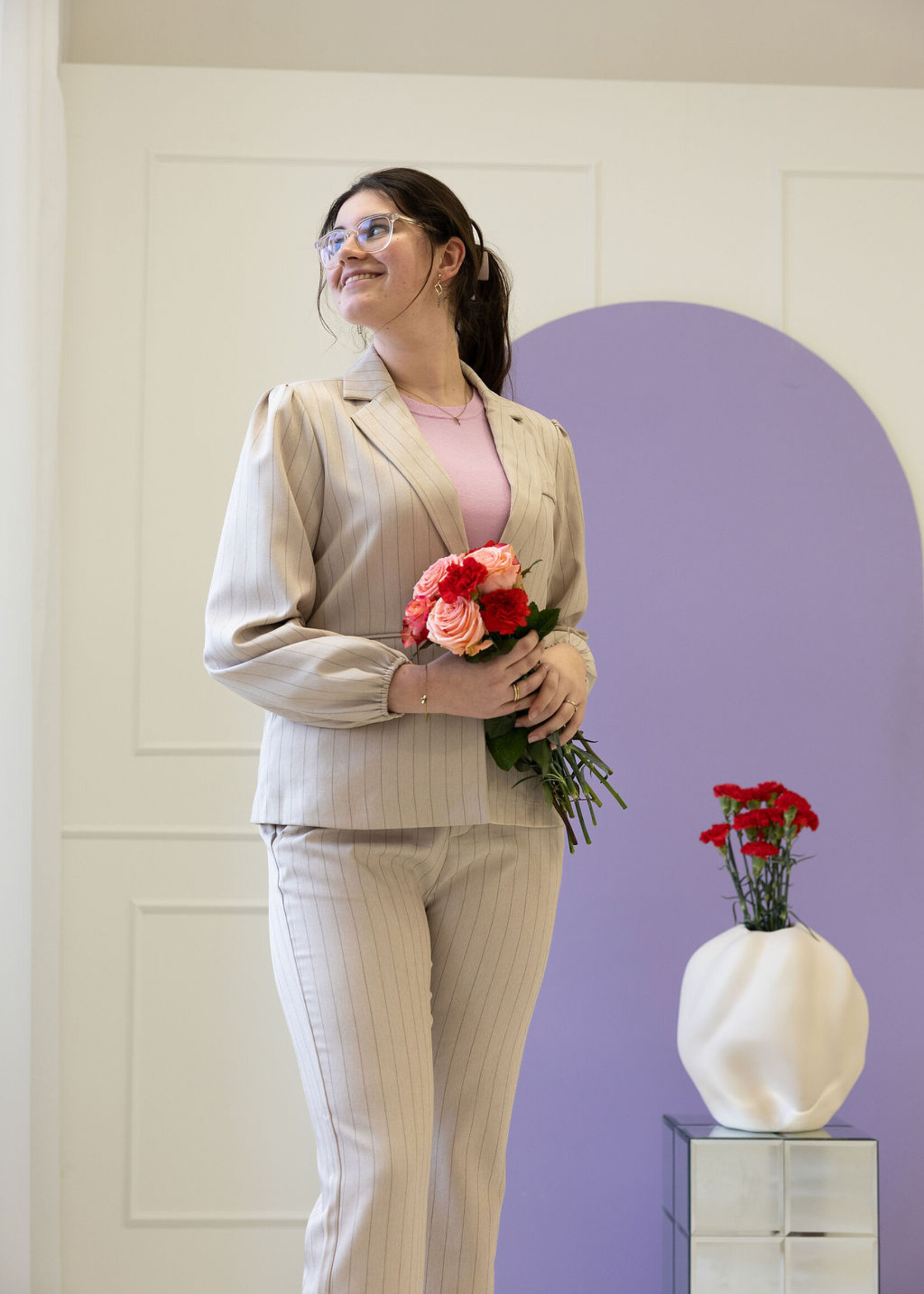 C&S The Label Bente Blazer Sand