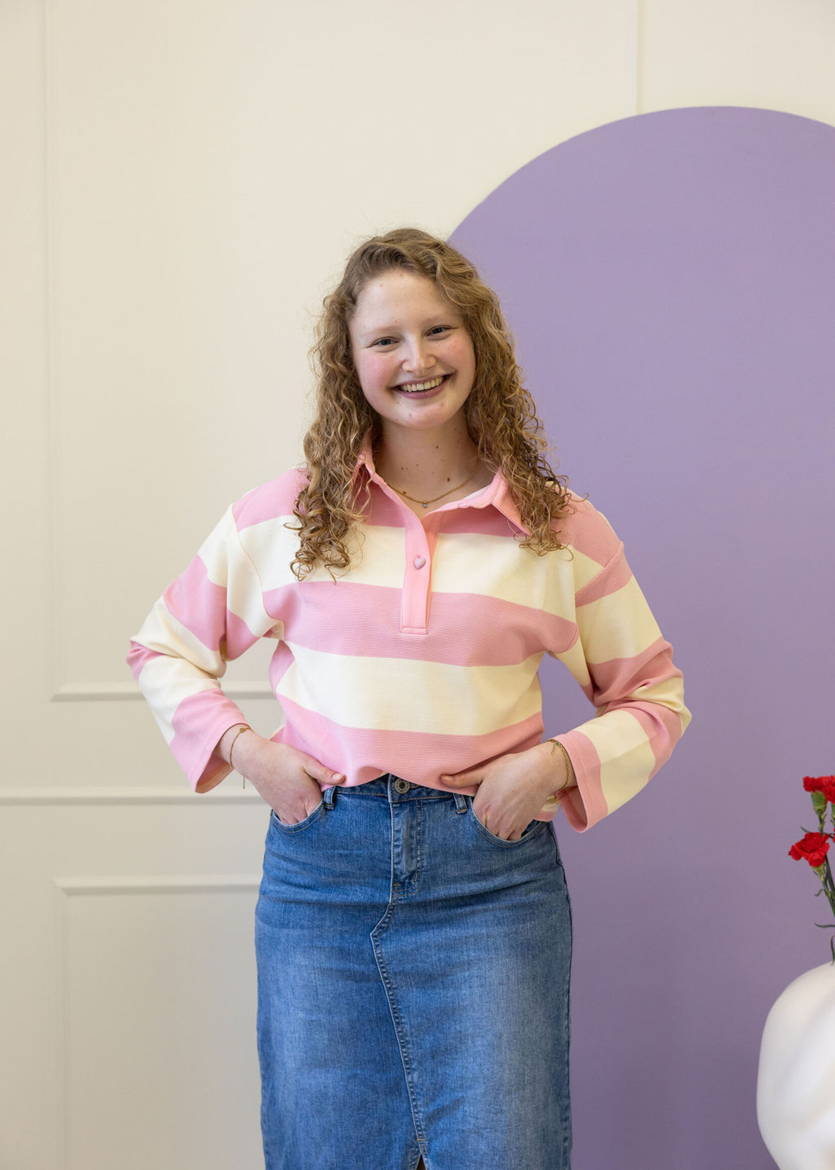 Spijkerrok jeansblauw Mila