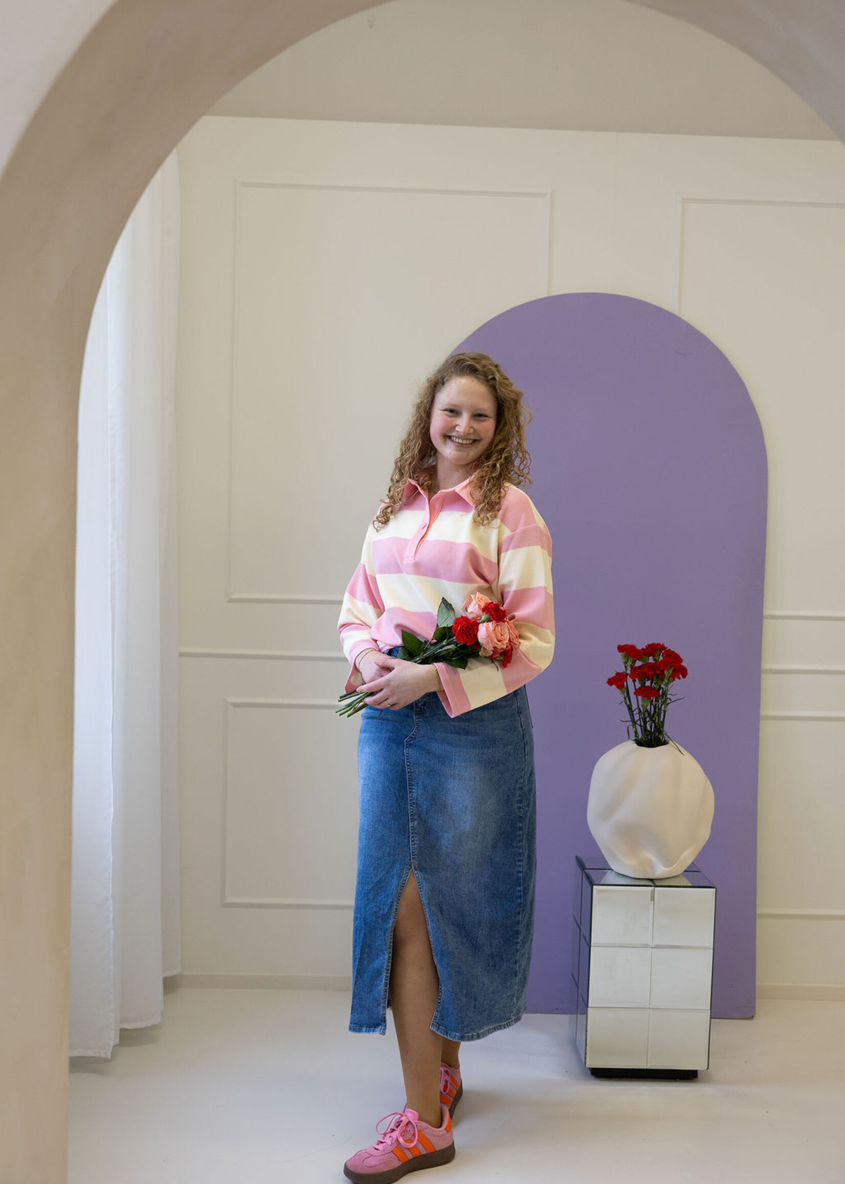 Spijkerrok jeansblauw Mila