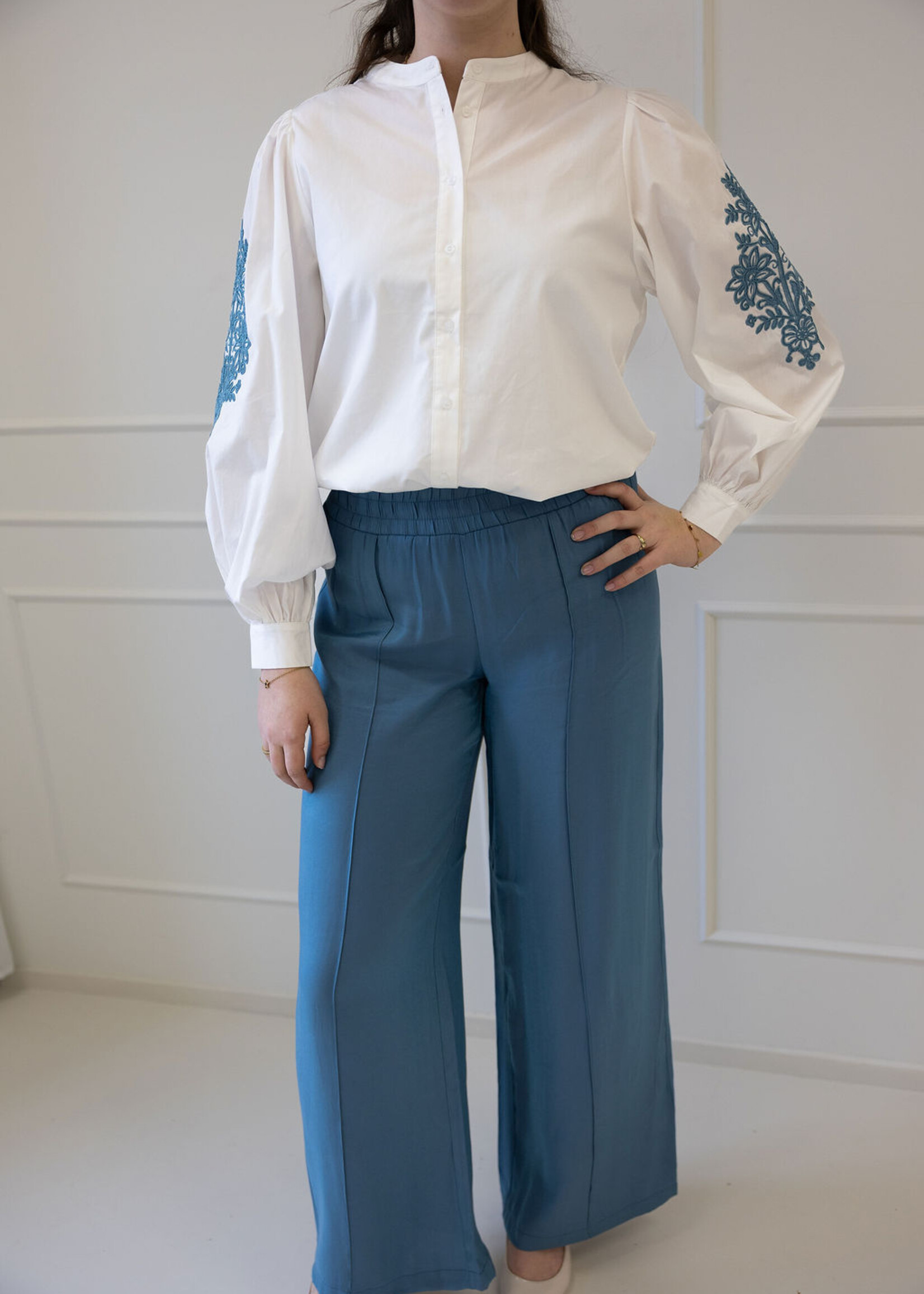 FLURESK Elinor Blouse Offwhite