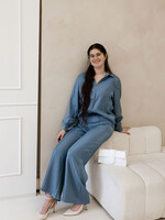 FLURESK Tazzy Blouse Adriatic Blue