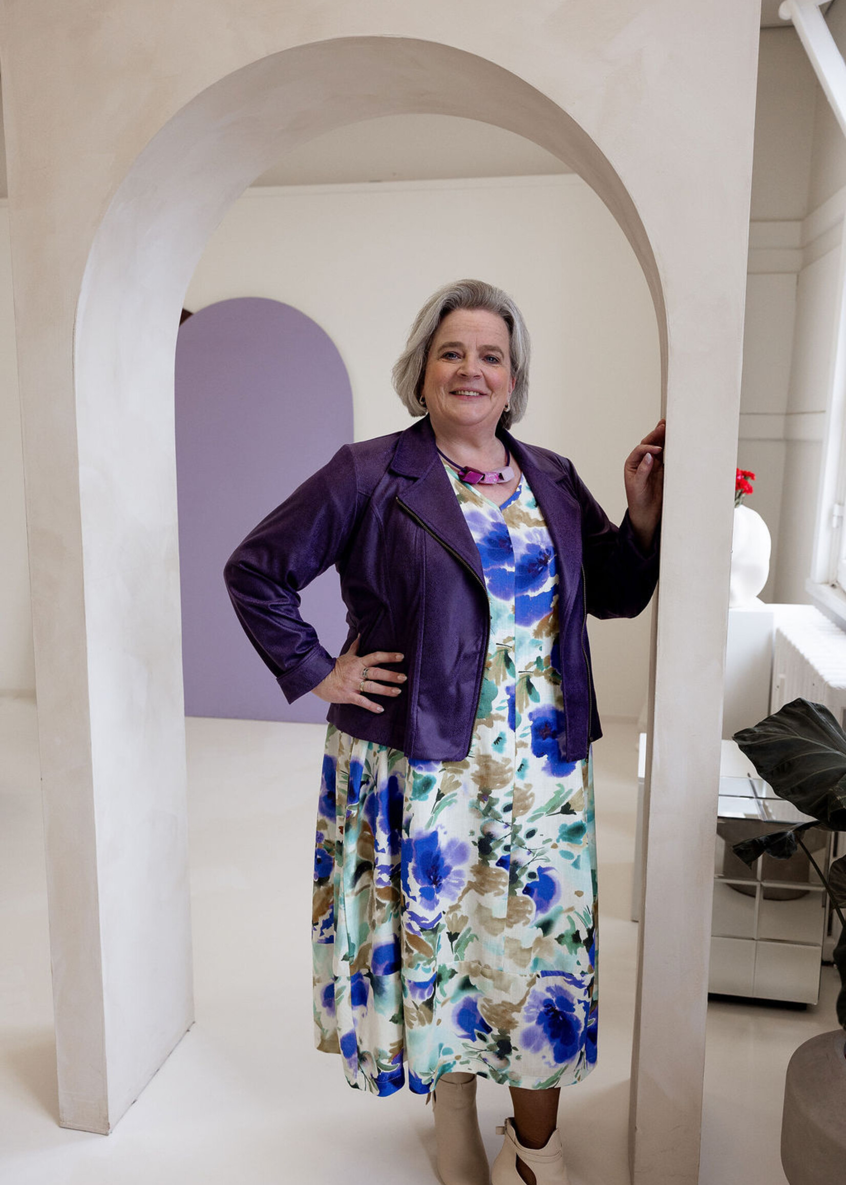 Ophilia Bonnie Tuscany Flower Blue