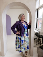 Ophilia Carmen Leather Purple