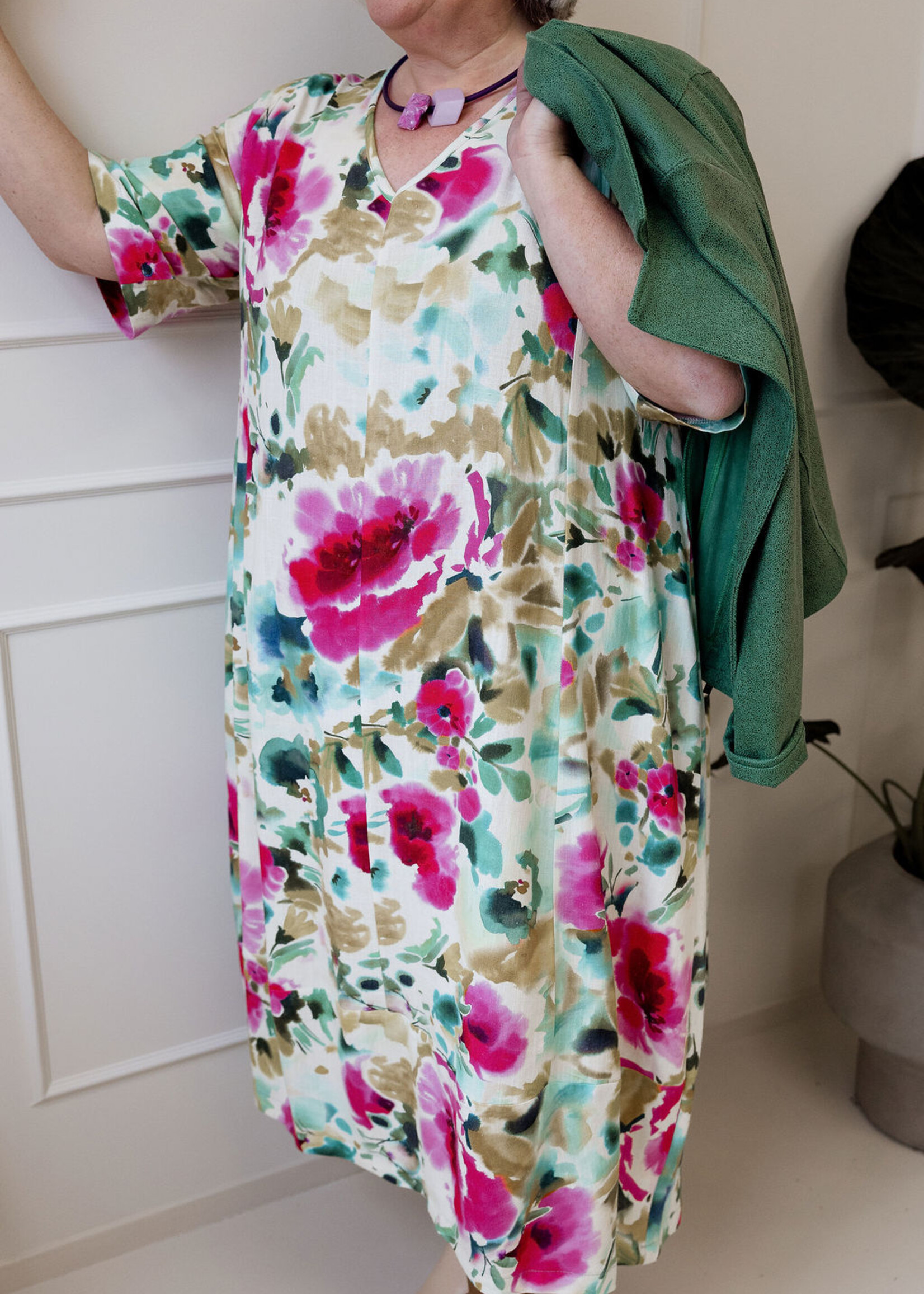 Ophilia Bonnie Tuscany Flower Pink Maat 5