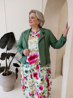 Ophilia Carmen Leather Green