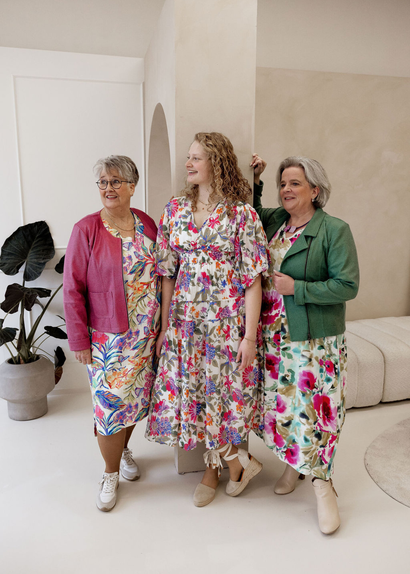 Ophilia Carmen Leather Green