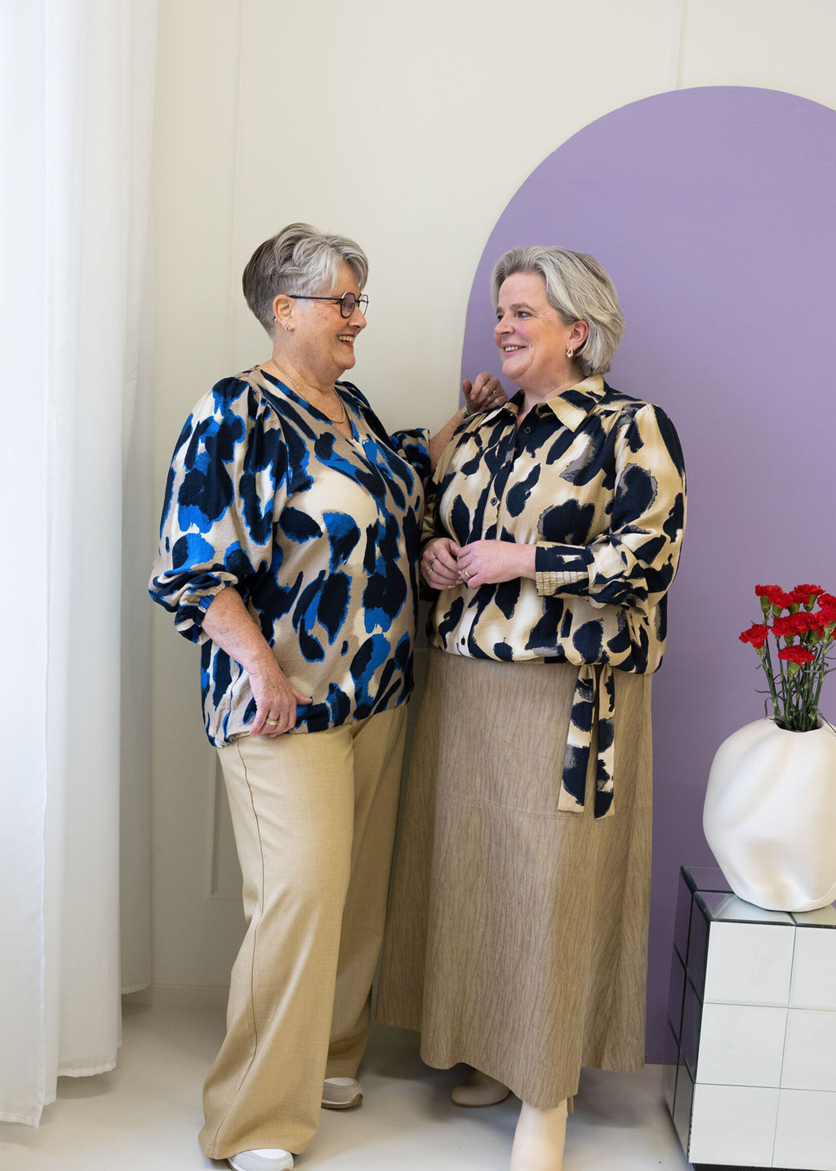 Exxcellent Lauren Pants Khaki