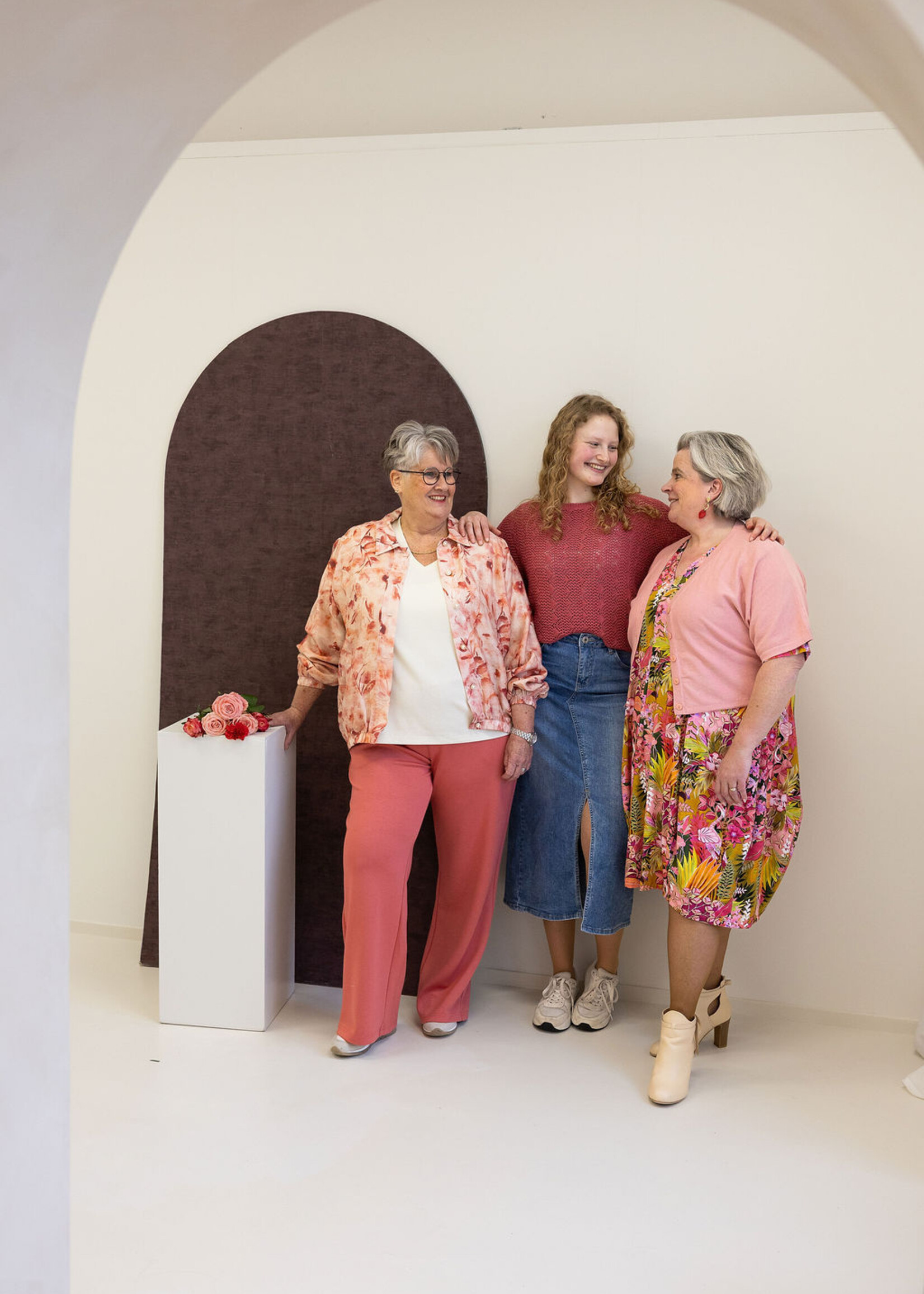 Ophilia Ivy Print Jardino Pink