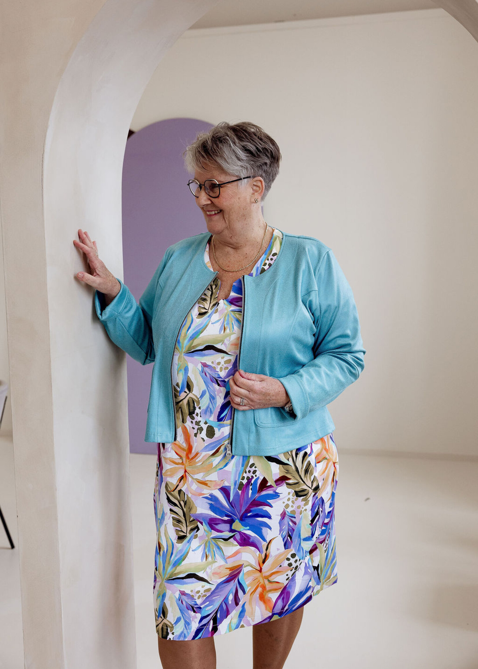 Ophilia Ella Jungle Flower Lila