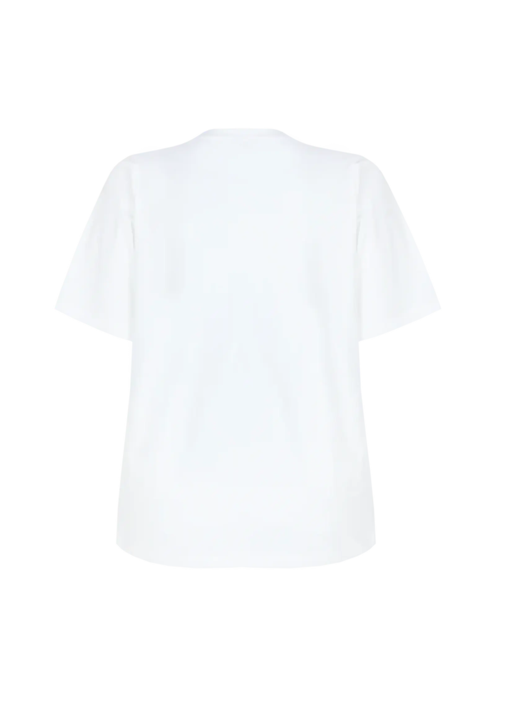 Exxcellent Lumi T-shirt Offwhite / Dusty Blue Maat 52