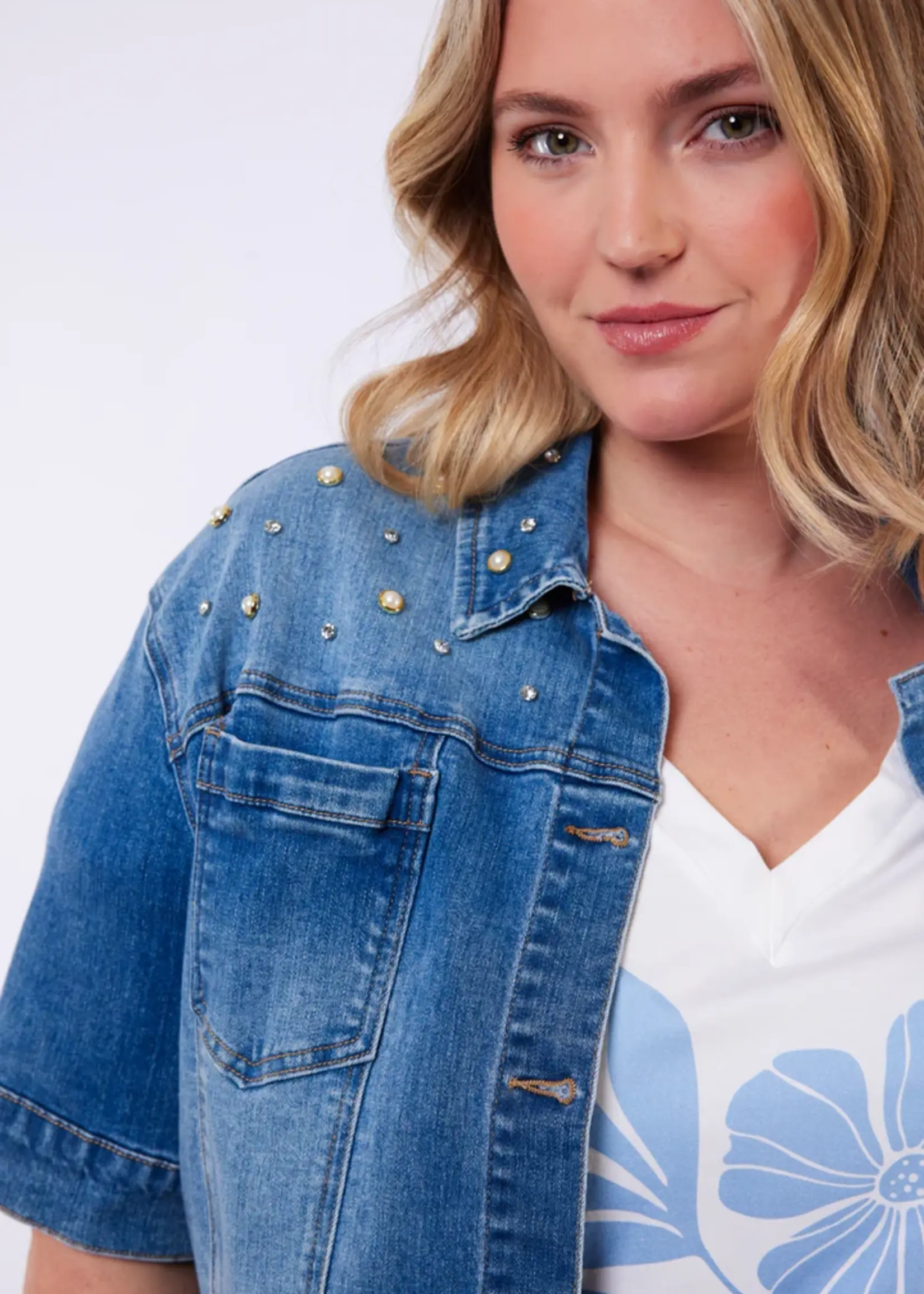Exxcellent Isodora Jeans Jacket Maat 42