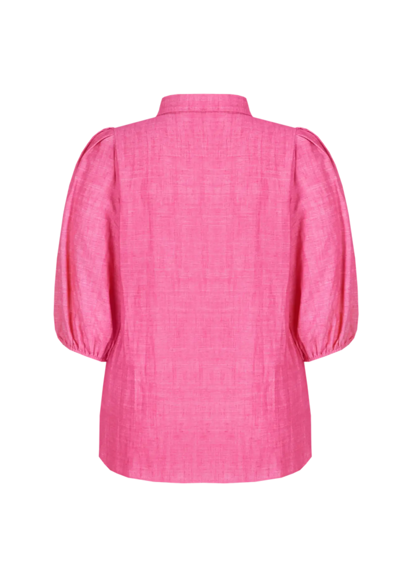 Exxcellent Carter Blouse Hibiscus