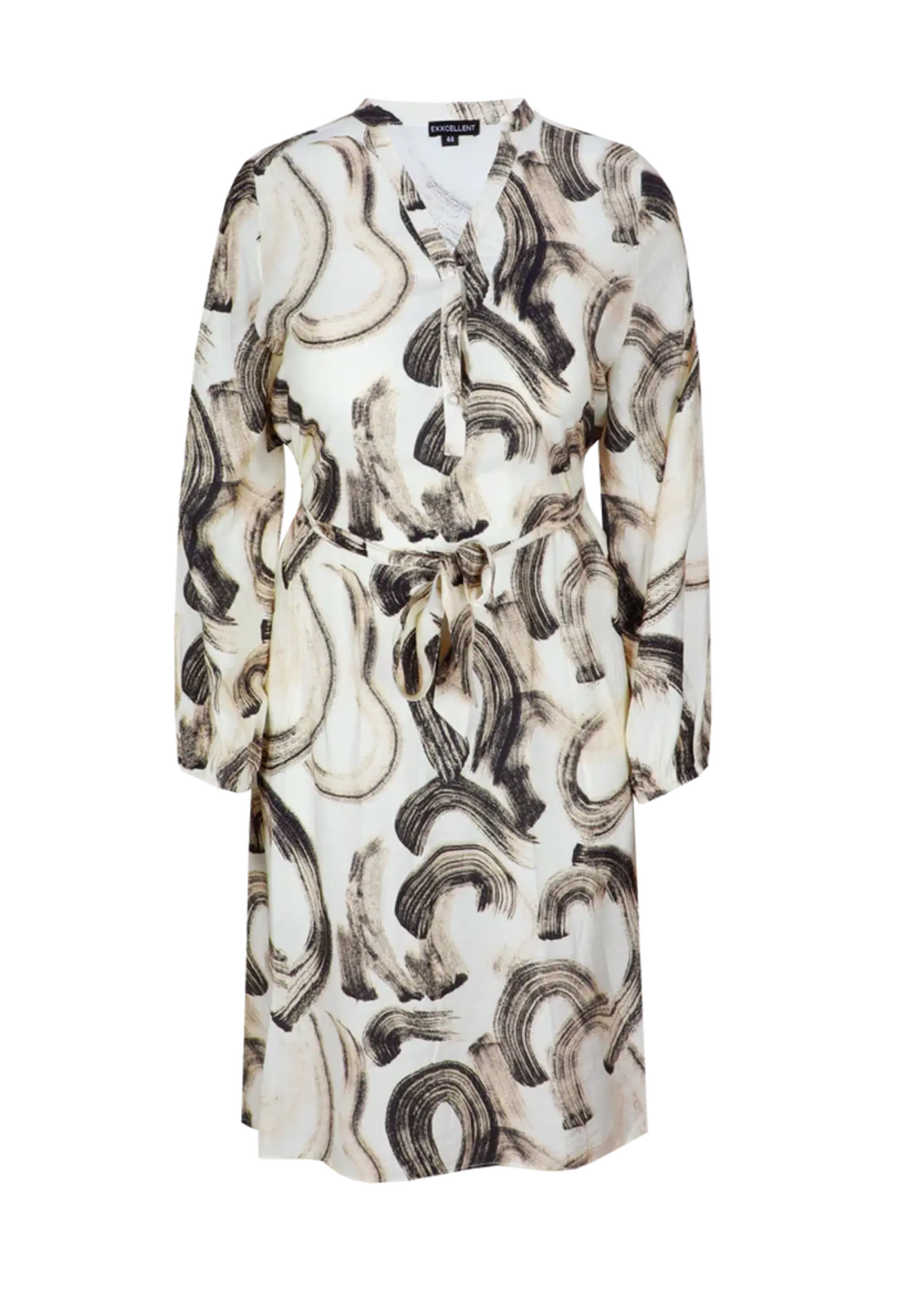 Exxcellent Baylor Dress Sand/Light Camel