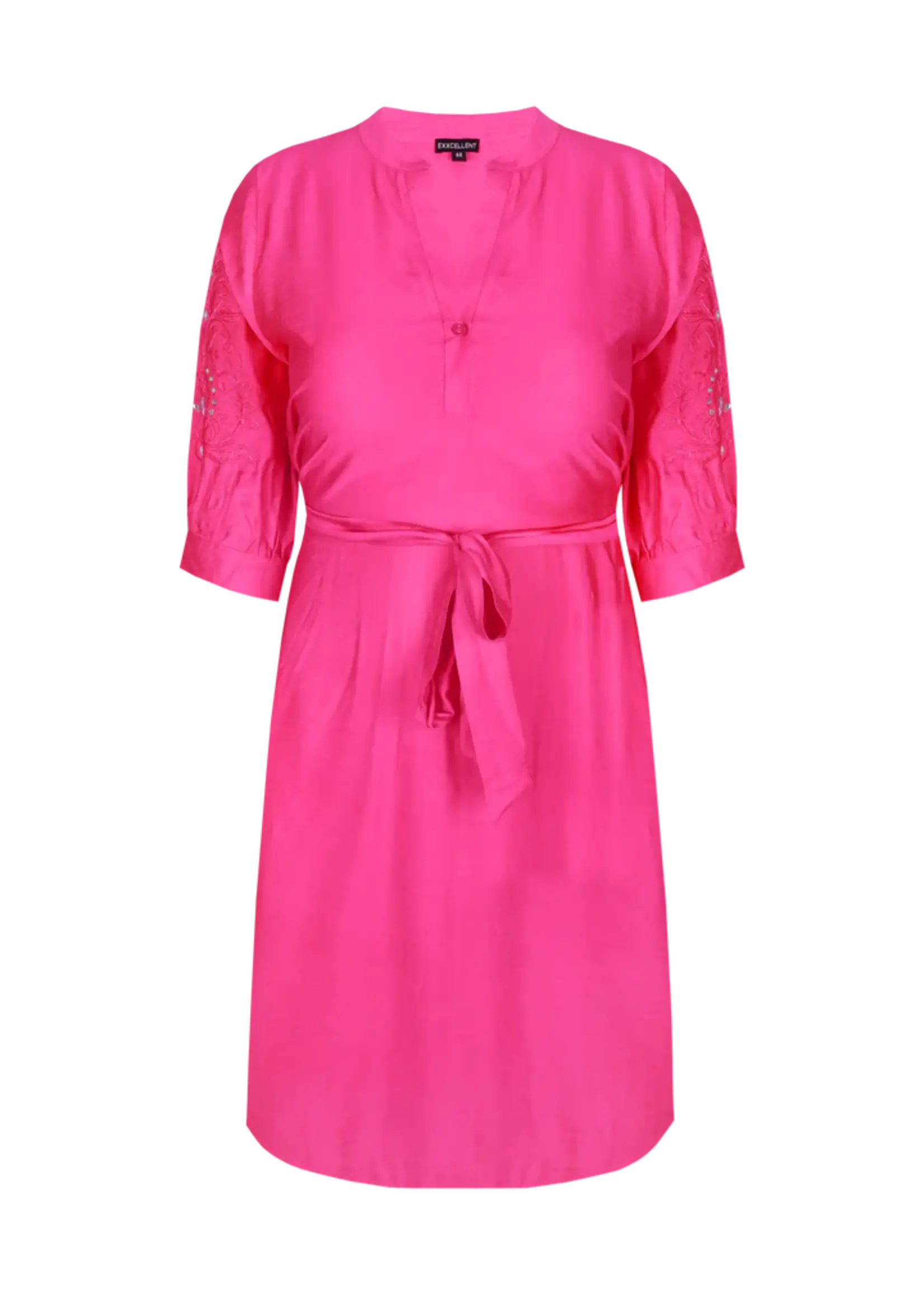 Exxcellent Capriella Dress Hibiscus