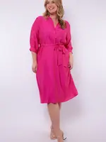 Exxcellent Capriella Dress Hibiscus