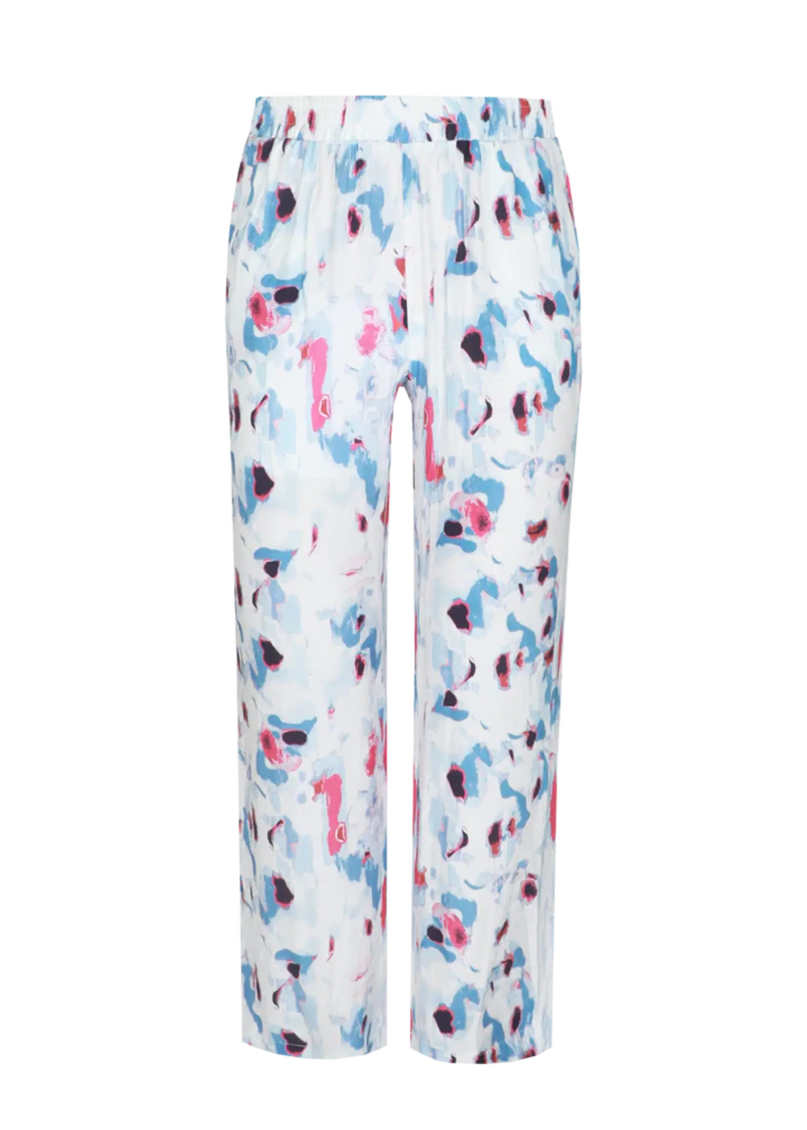 Exxcellent Nikkie Pants Offwhite/Dusty Blue