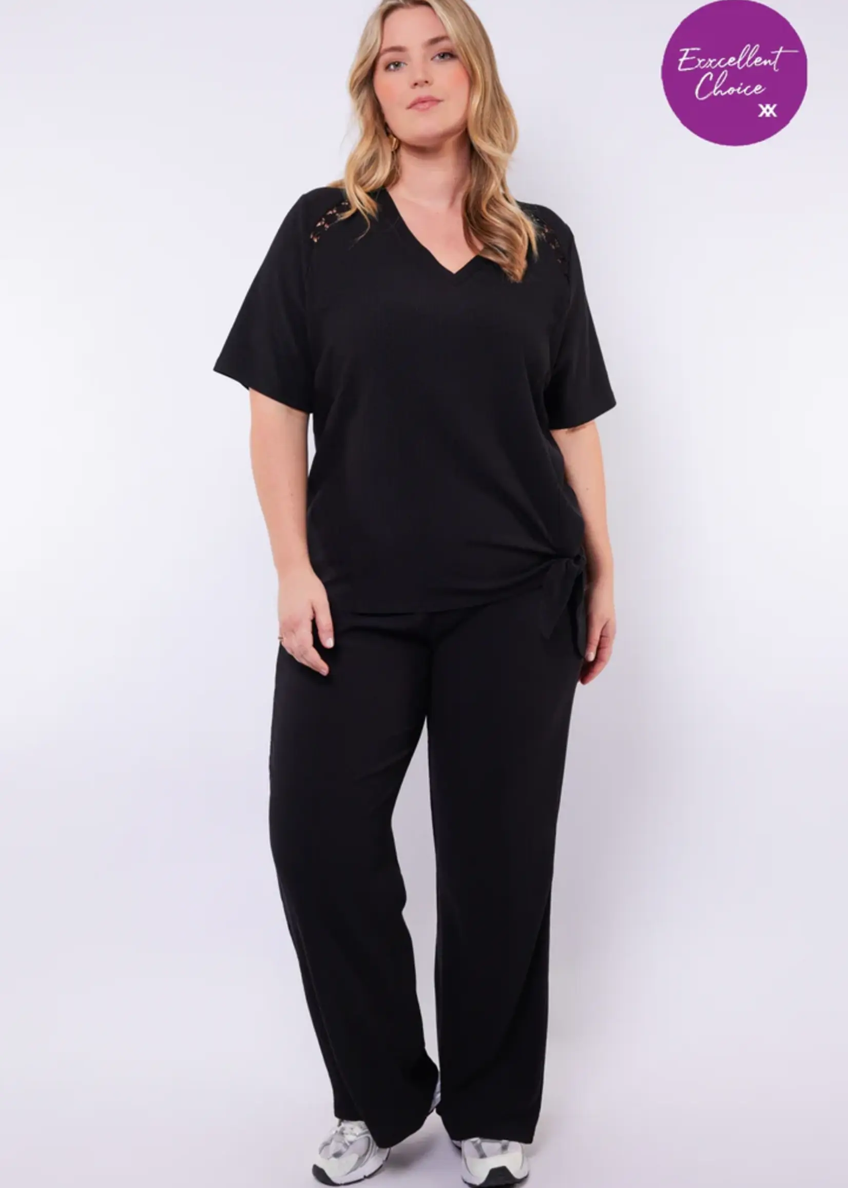 Exxcellent Ailani Pants Black Maat 54