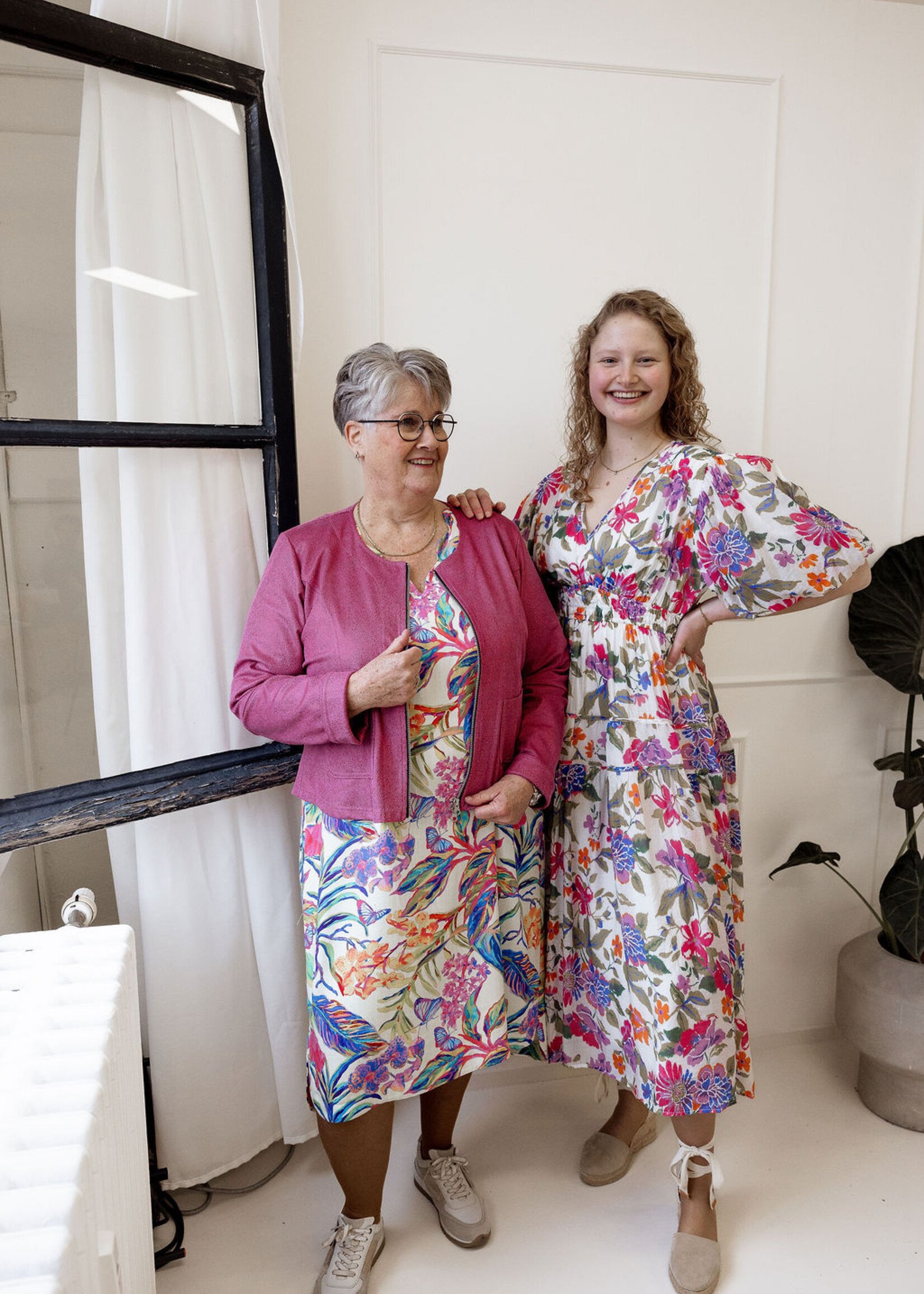 Dress Flower Power pink