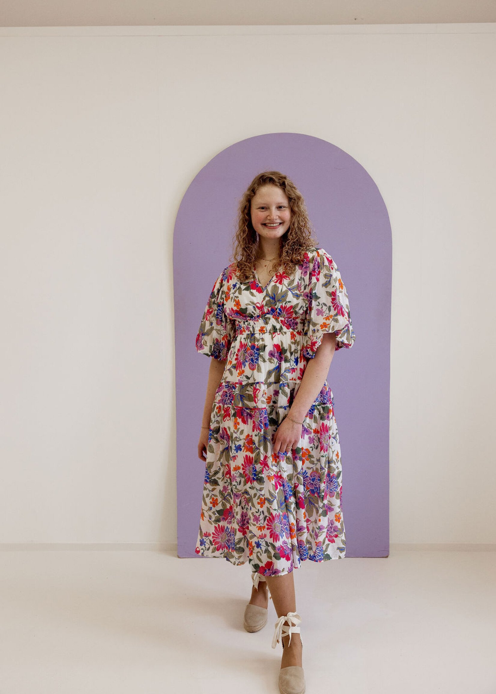 Dress Flower Power pink