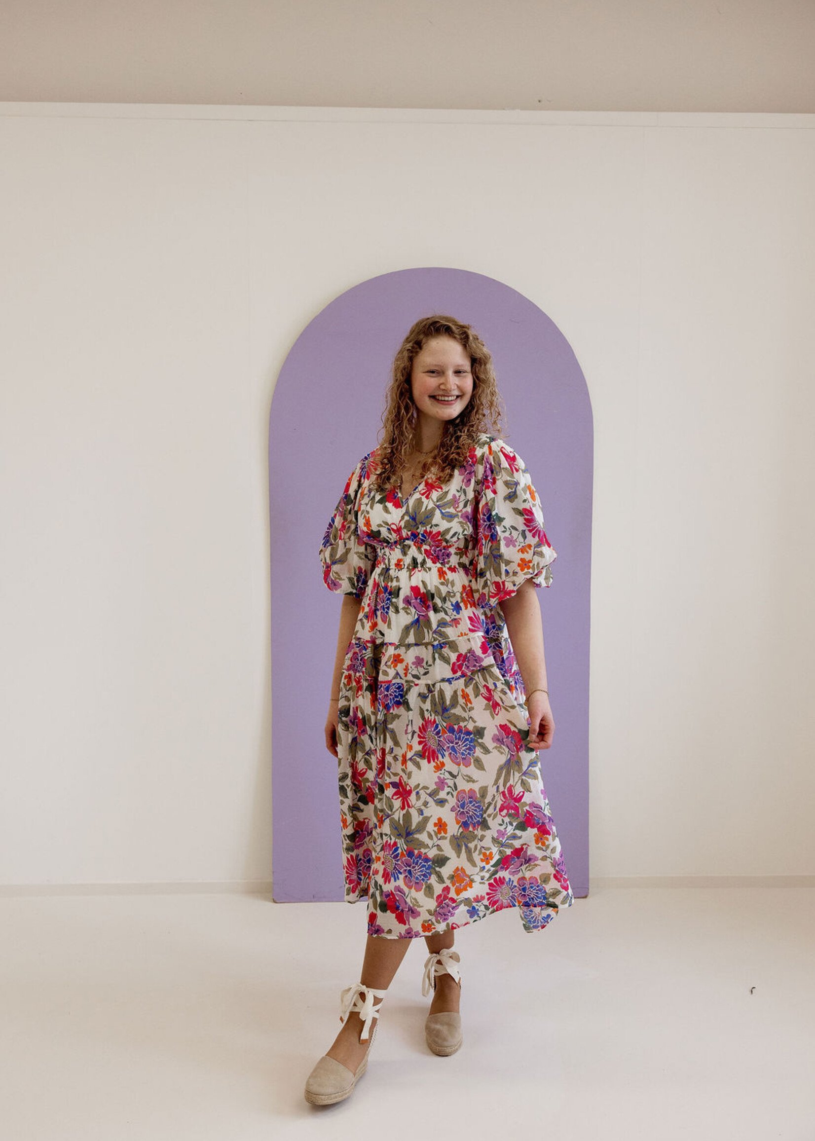 Dress Flower Power pink