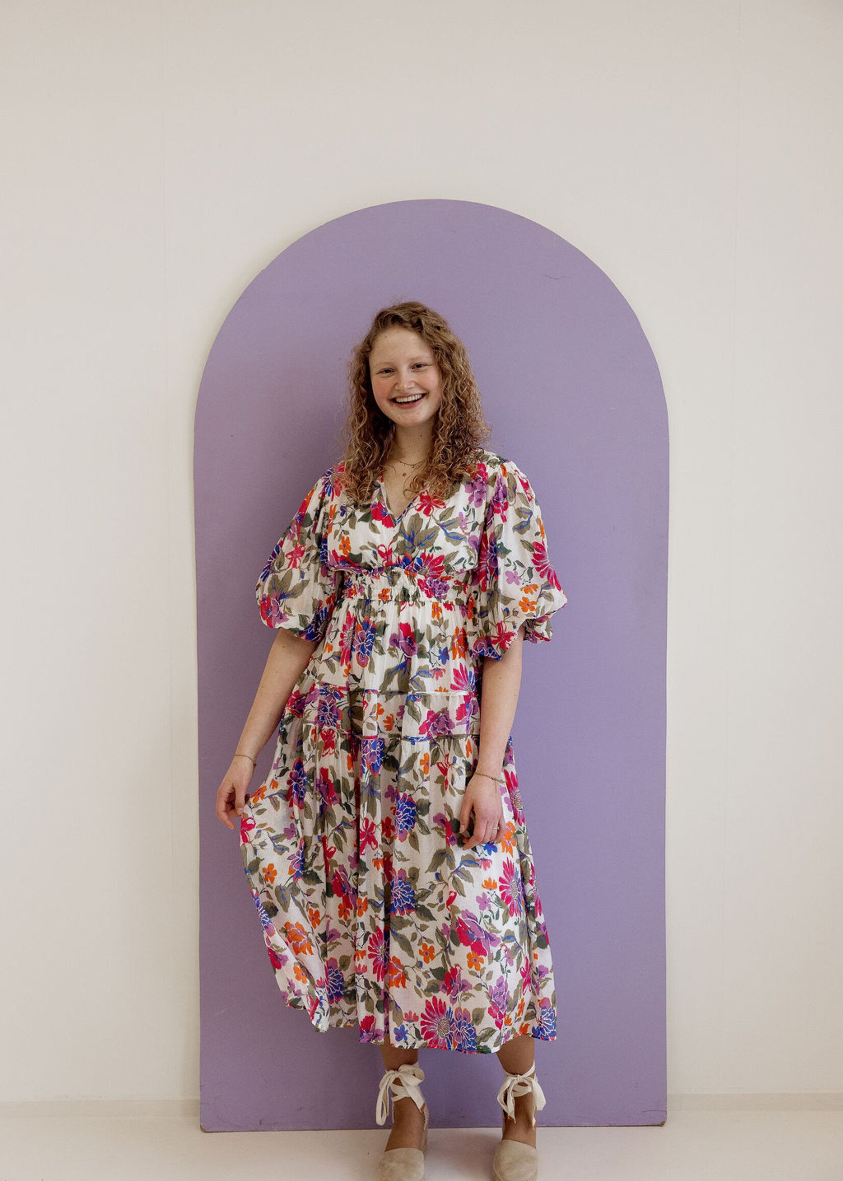 Dress Flower Power pink