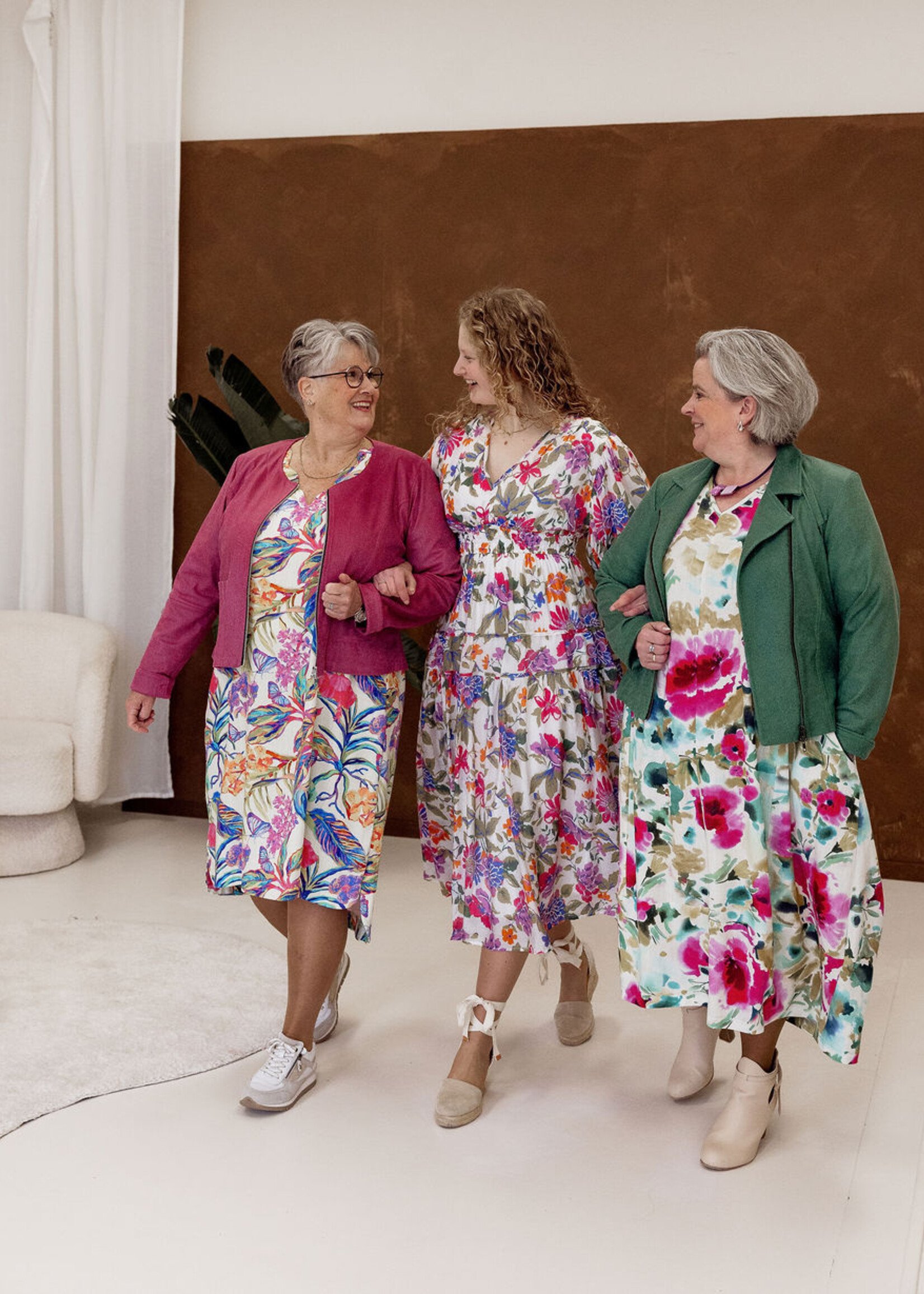 Dress Flower Power pink