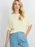 FLURESK Niala Knitting Top Vanilla