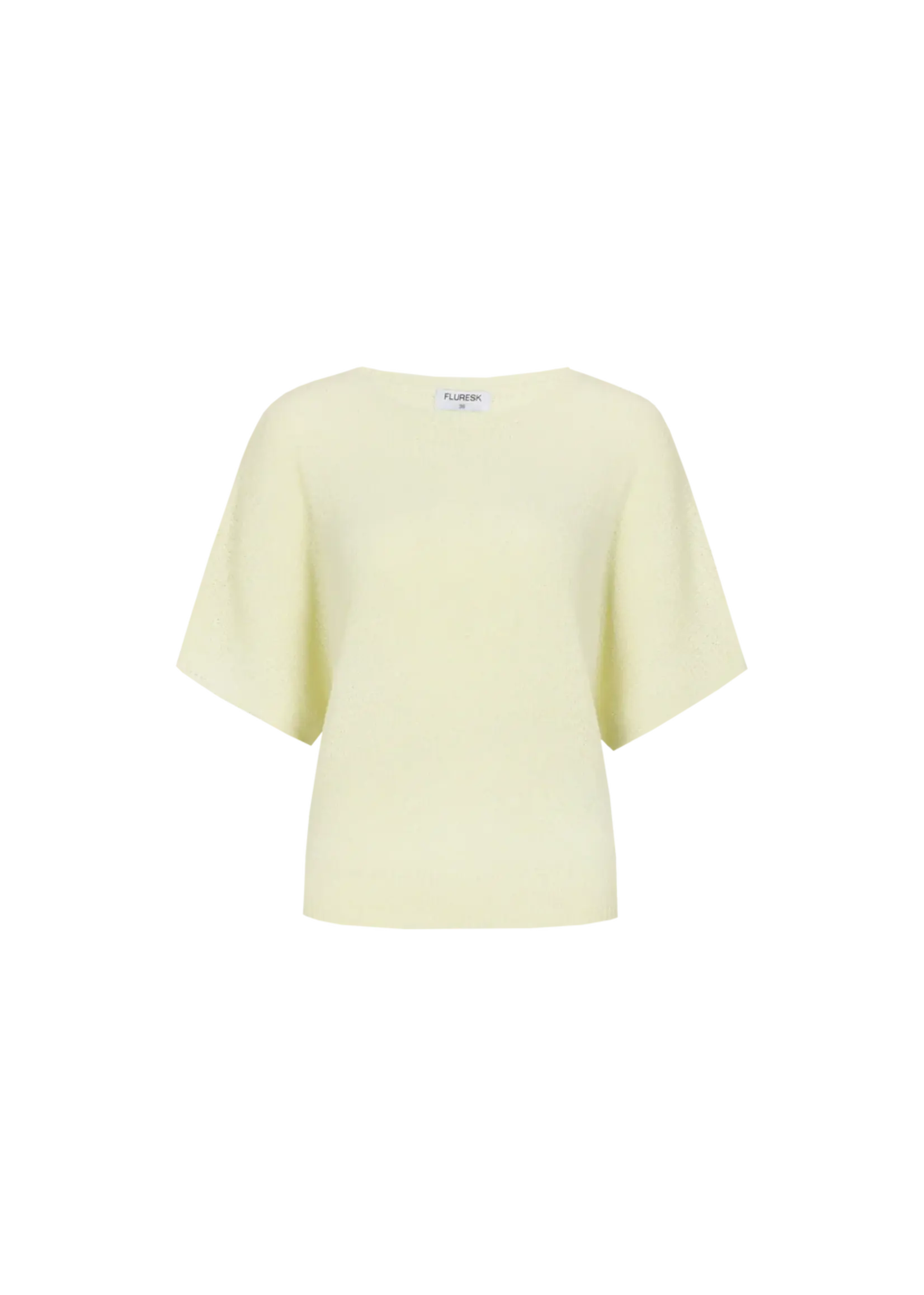 FLURESK Niala Knitting Top Vanilla