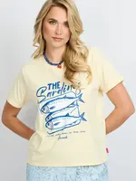 FLURESK Lianet T-shirt Vanilla