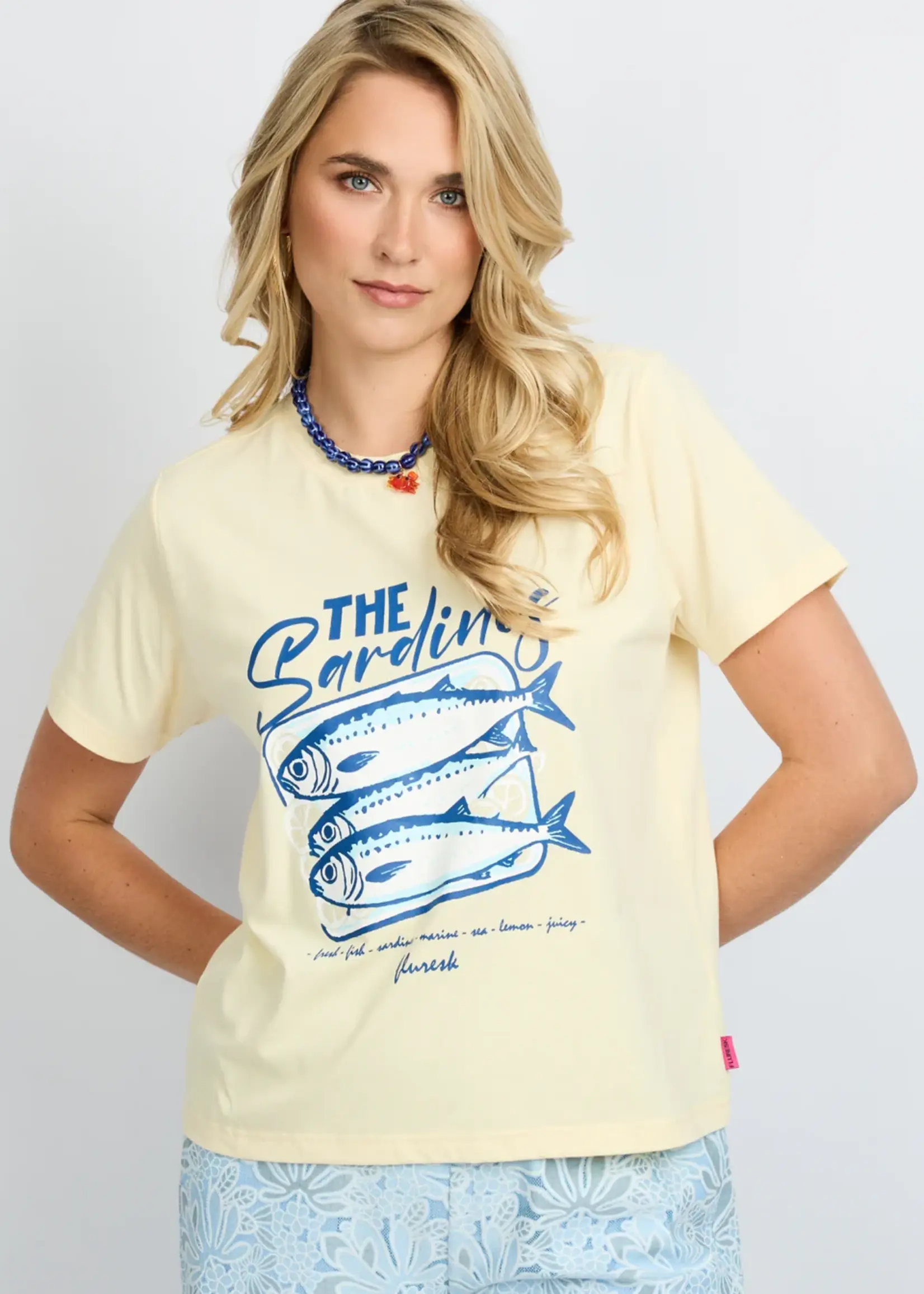 FLURESK Lianet T-shirt Vanilla