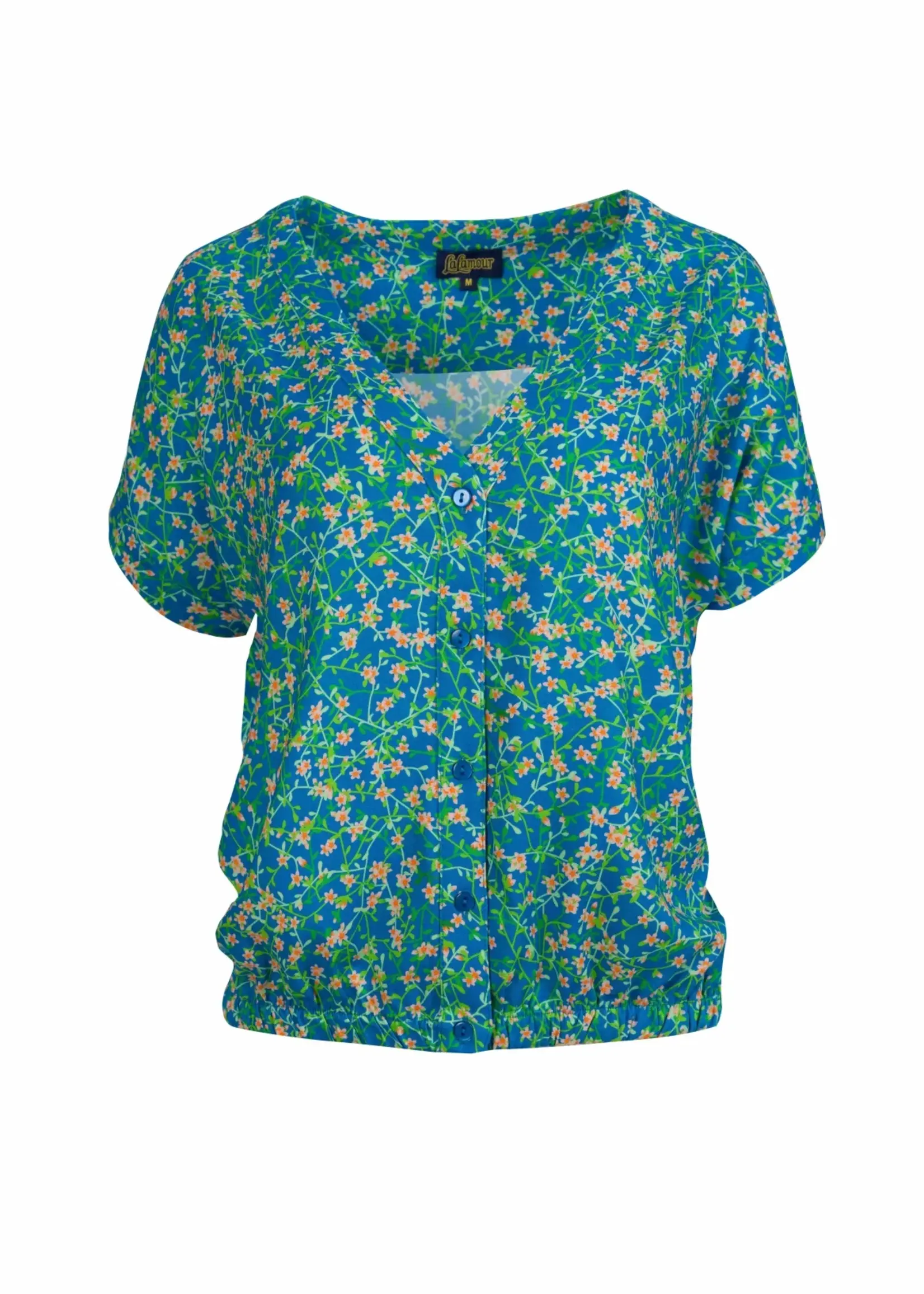 LaLamour Evy Blouse Short Sleeve Cherry Blossom