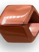 Cubes Cube Copper Brown Shiny