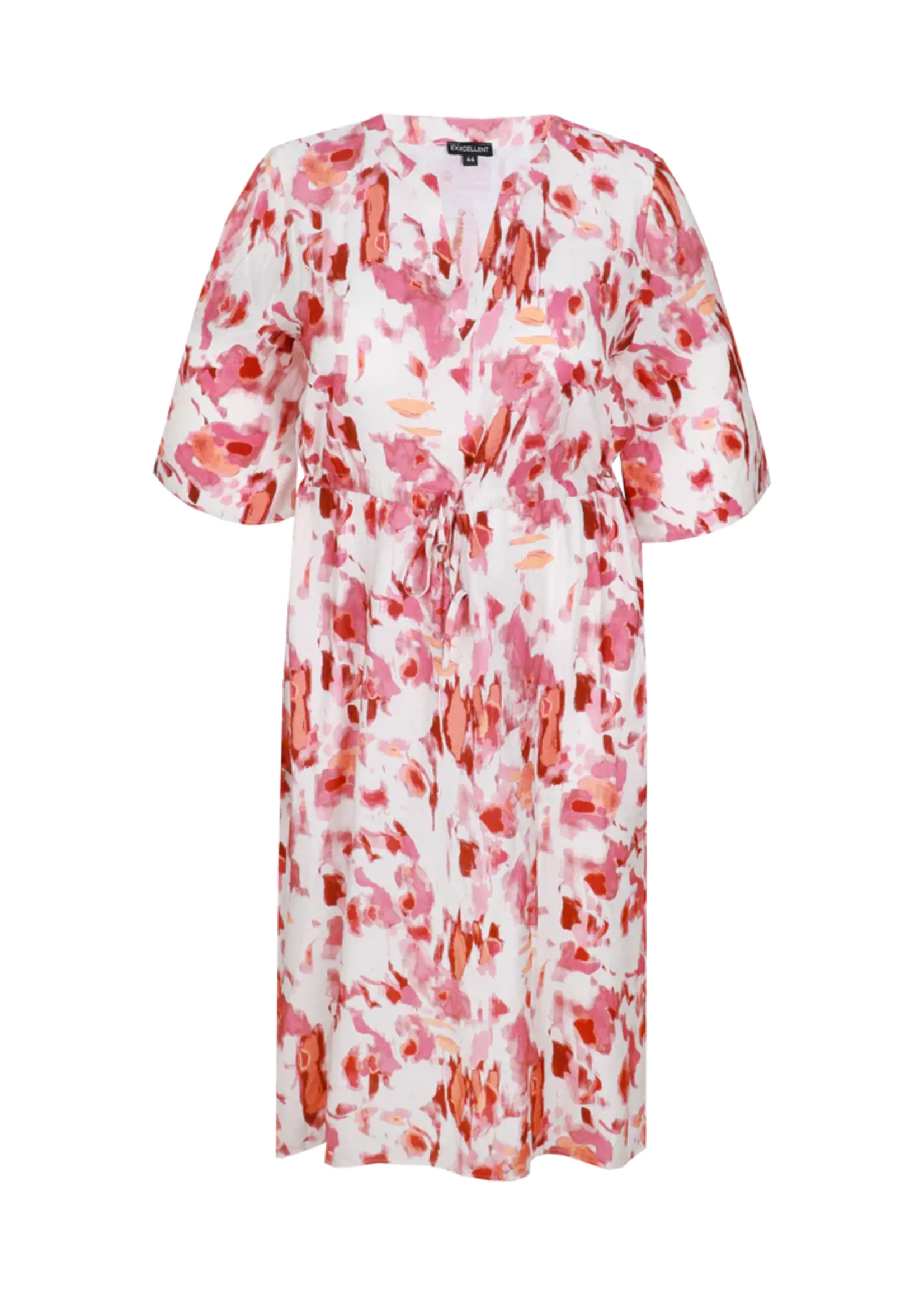 Exxcellent Soraya Dress Sand/Grape