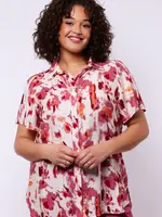 Exxcellent Bellamy Blouse Sand/Grape