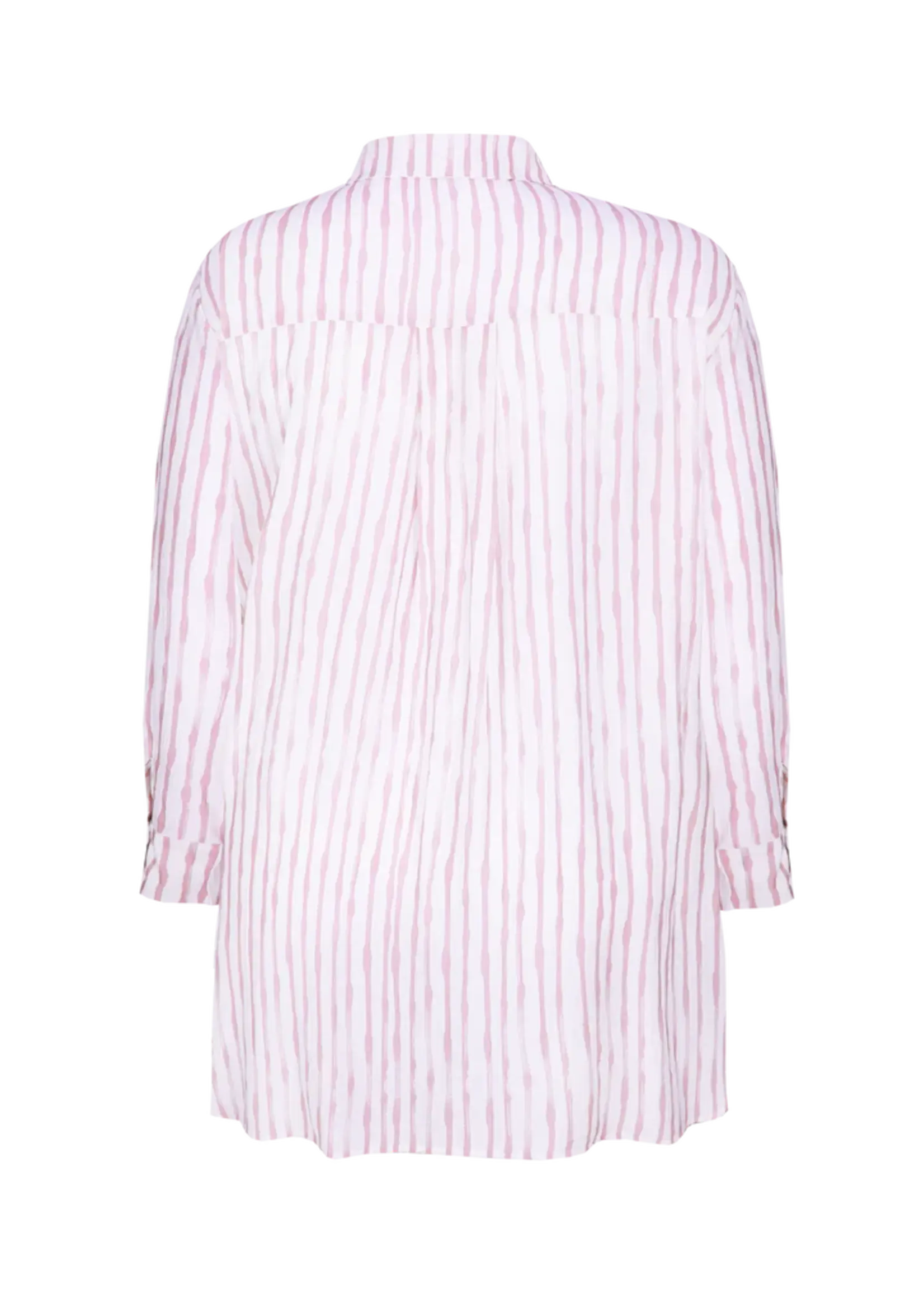 Exxcellent Sally Tunic Offwhite/Grape