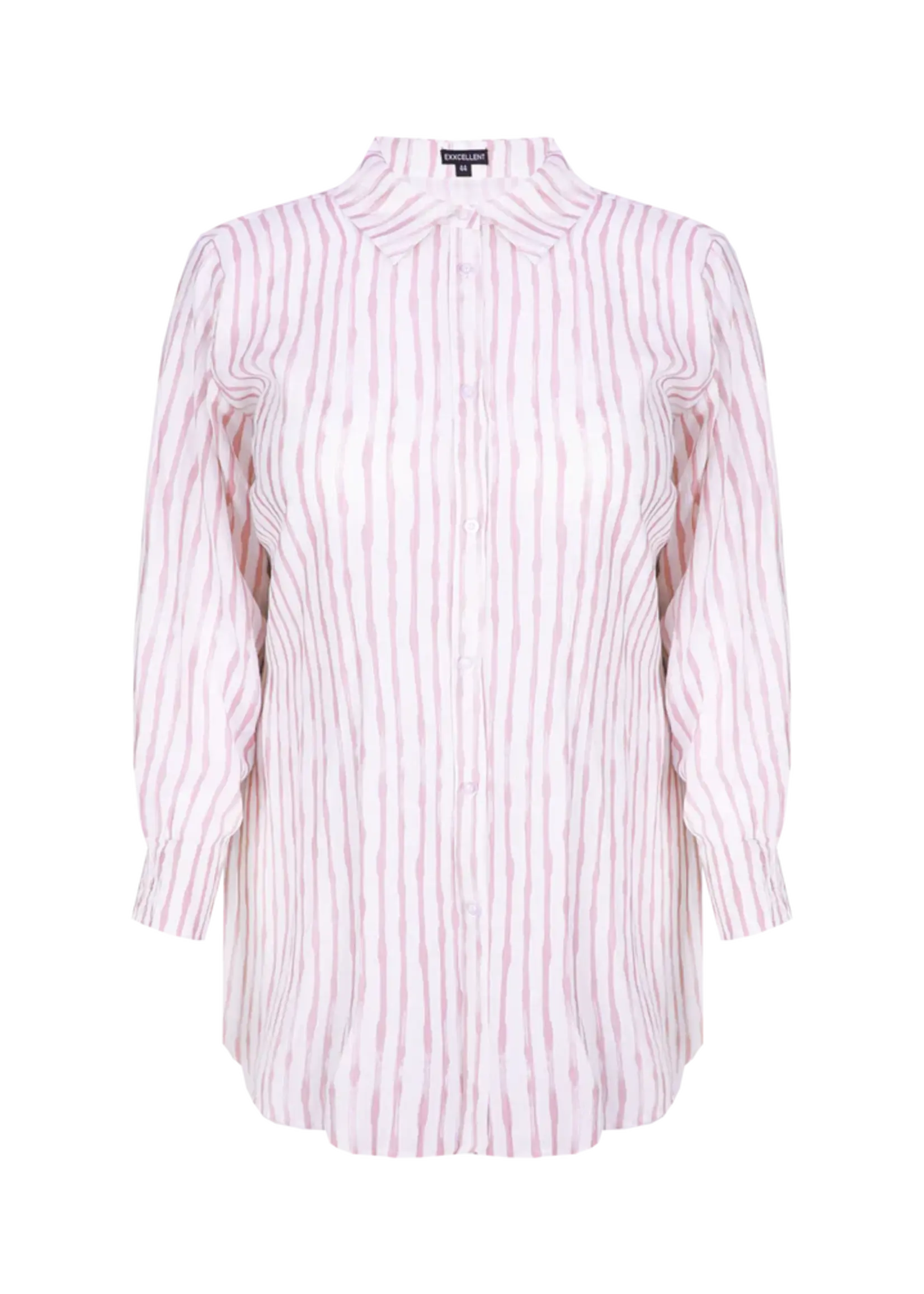 Exxcellent Sally Tunic Offwhite/Grape