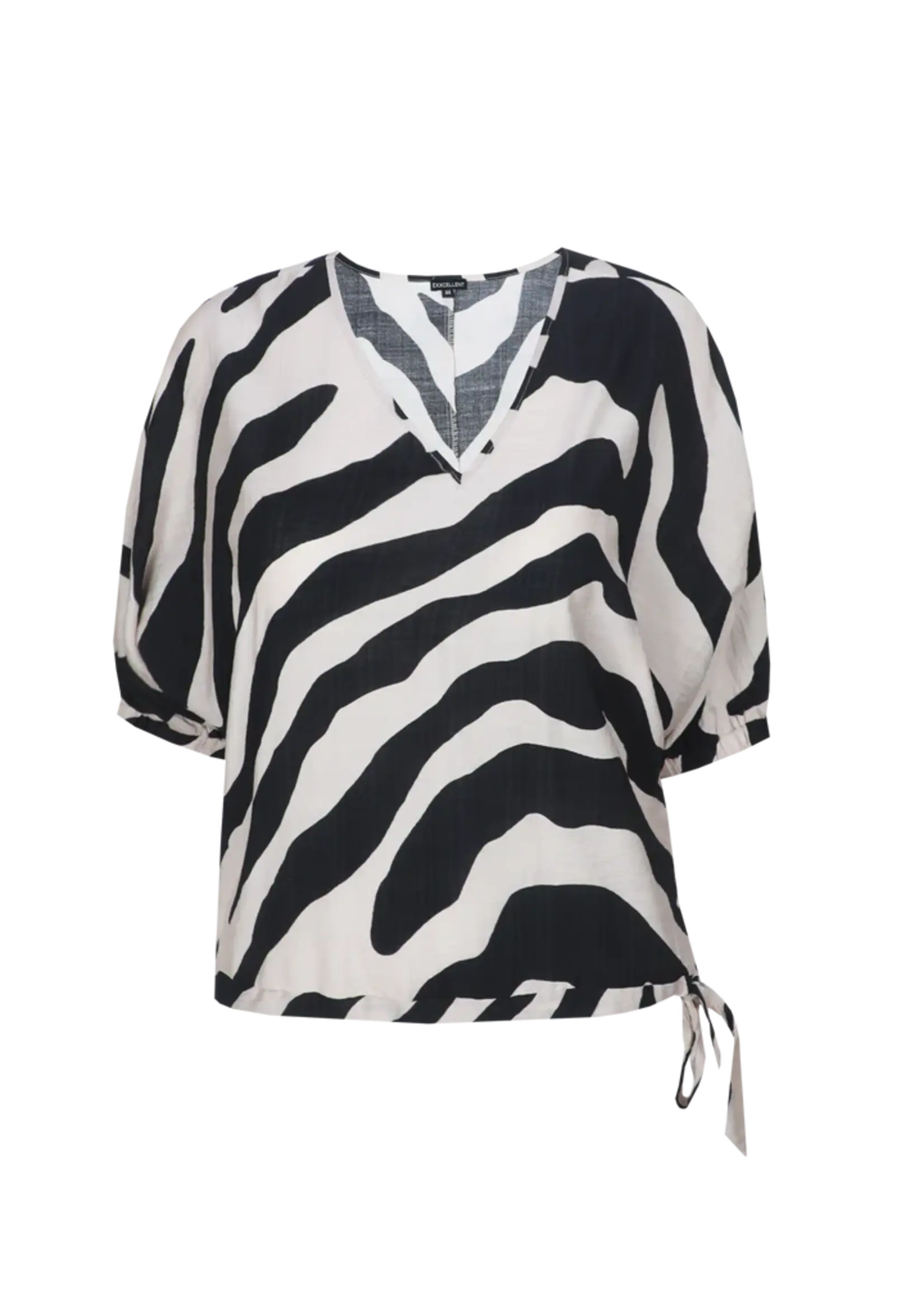 Exxcellent Aubriana Top Sand/Black