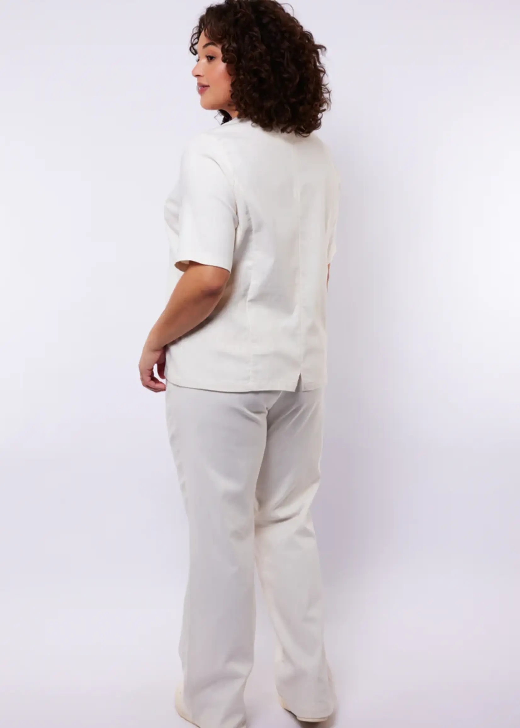 Exxcellent Izara Pants Sand/Offwhite